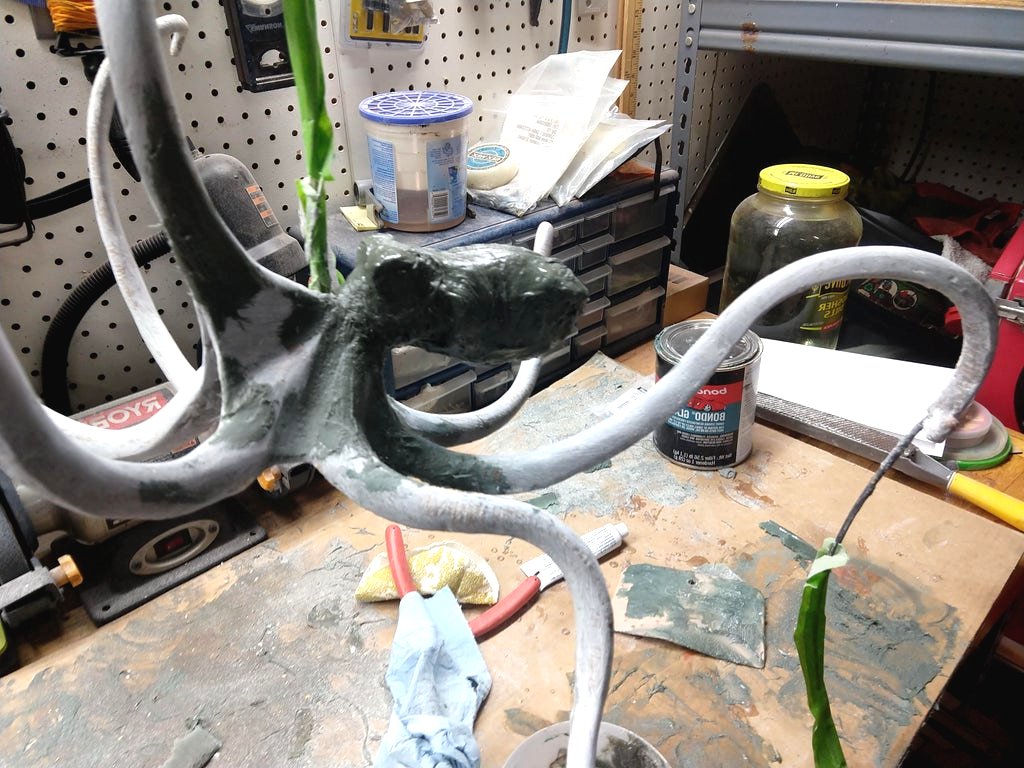 Оригинальная потолочная лампа - фото 23