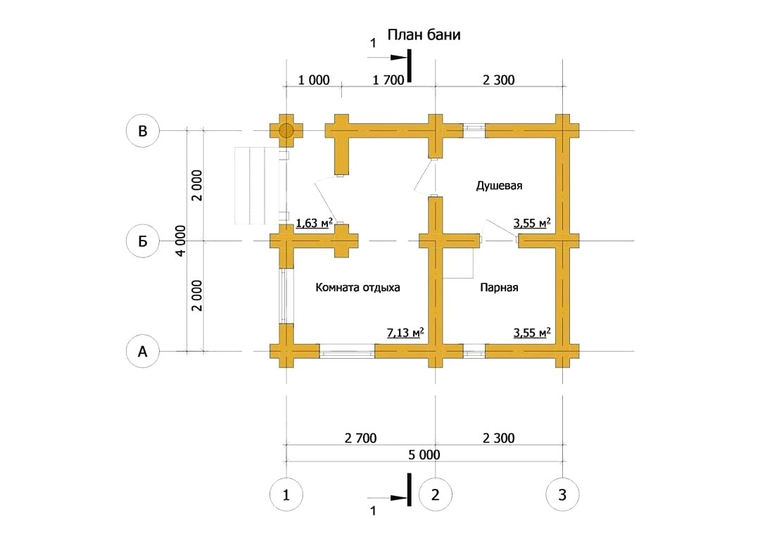 Баня из сруба - фото 3