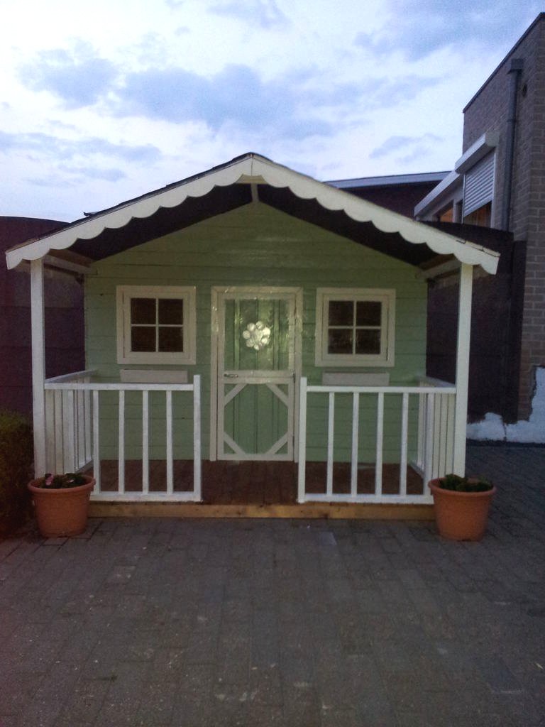 Игровой домик из поддонов - фото 18