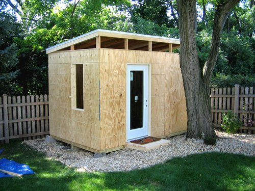 Самый быстрый процесс строительства дачного домика - фото 5