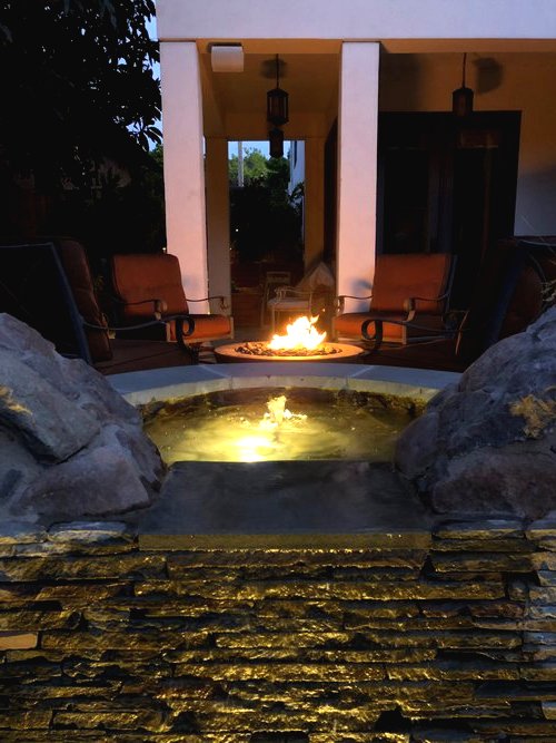 Оригинальный ландшафтный дизайн небольшого сада - фото 11