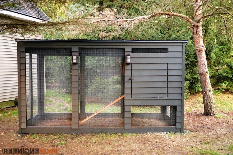 Курятник своими руками на 10 кур с выгулом - фото 2