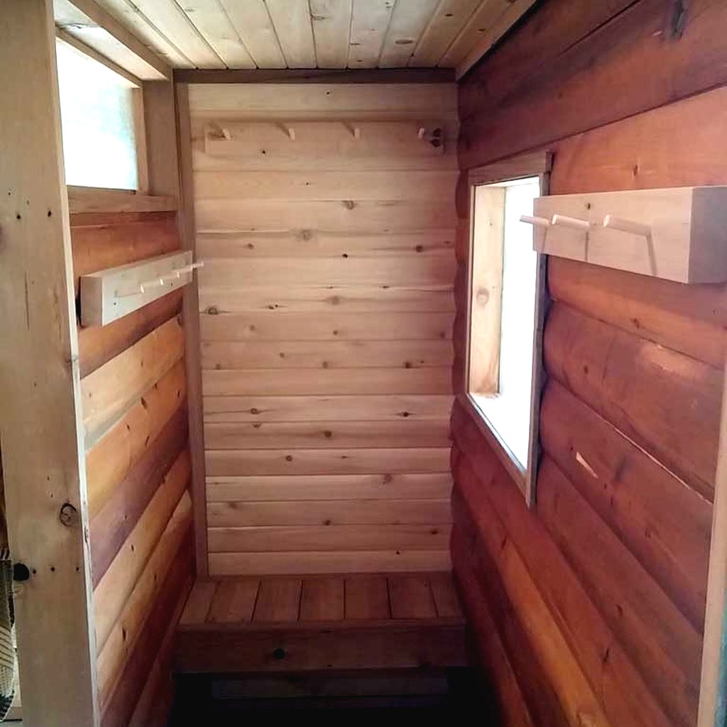 Необычная сауна из кедра - фото 5