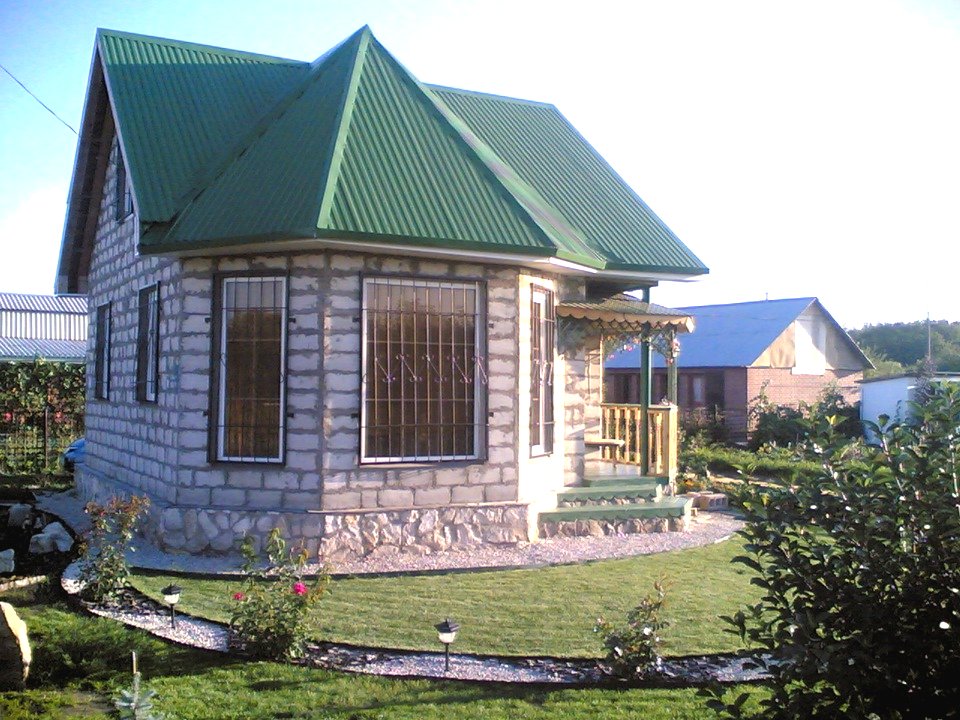 Строим дом из блоков на даче - фото 17