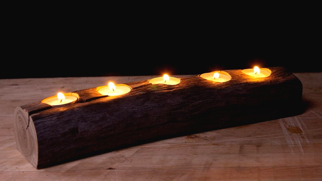 Новогодний подсвечник своими руками - фото 5