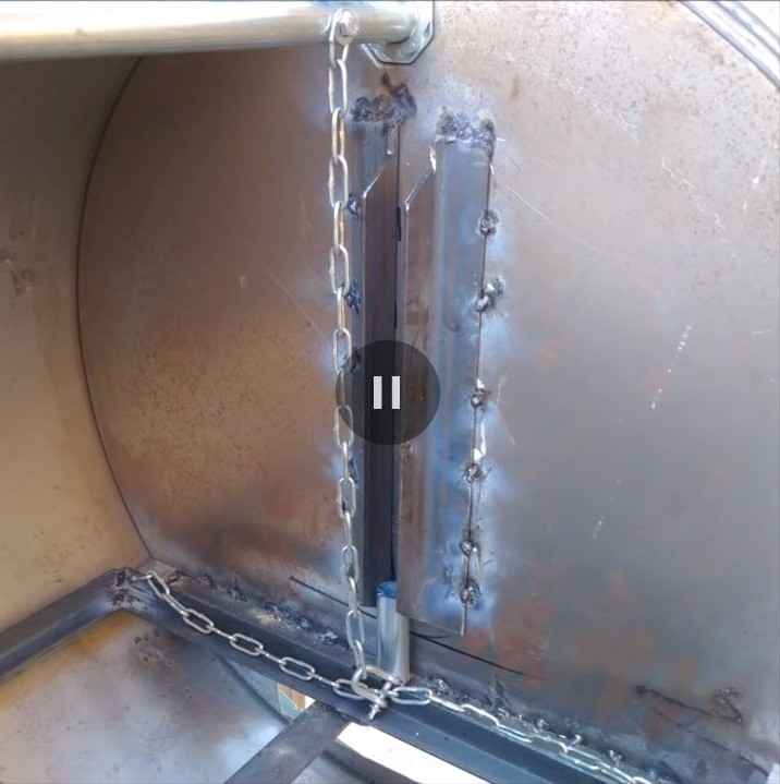 Крутой гриль - мангал из железной бочки - фото 15