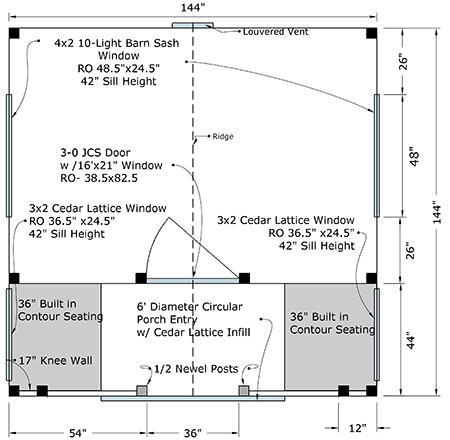 Оригинальный летний дом - фото 2