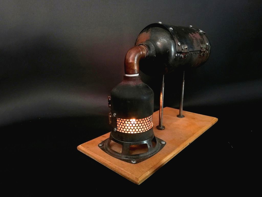 Маленькая коптильня из старых огнетушителей - фото 2