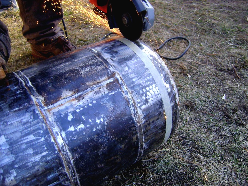 Дровяная печь из баллона - фото 8