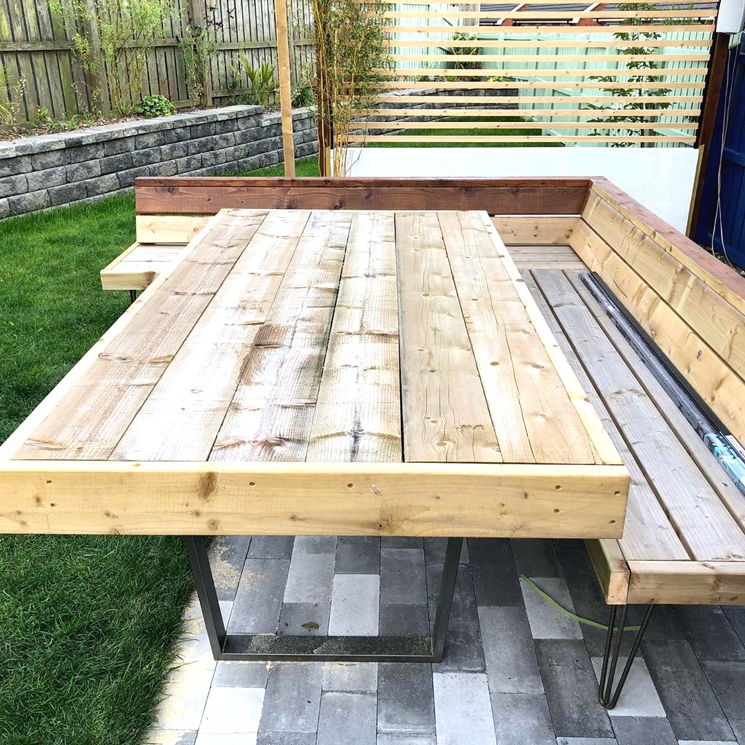 Интересная беседка из дерева - фото 13