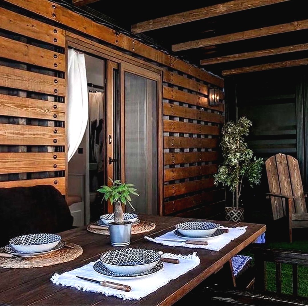 Дом с террасой из контейнеров - фото 4