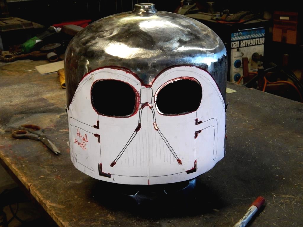 Дровяная печь из газового баллона - фото 10