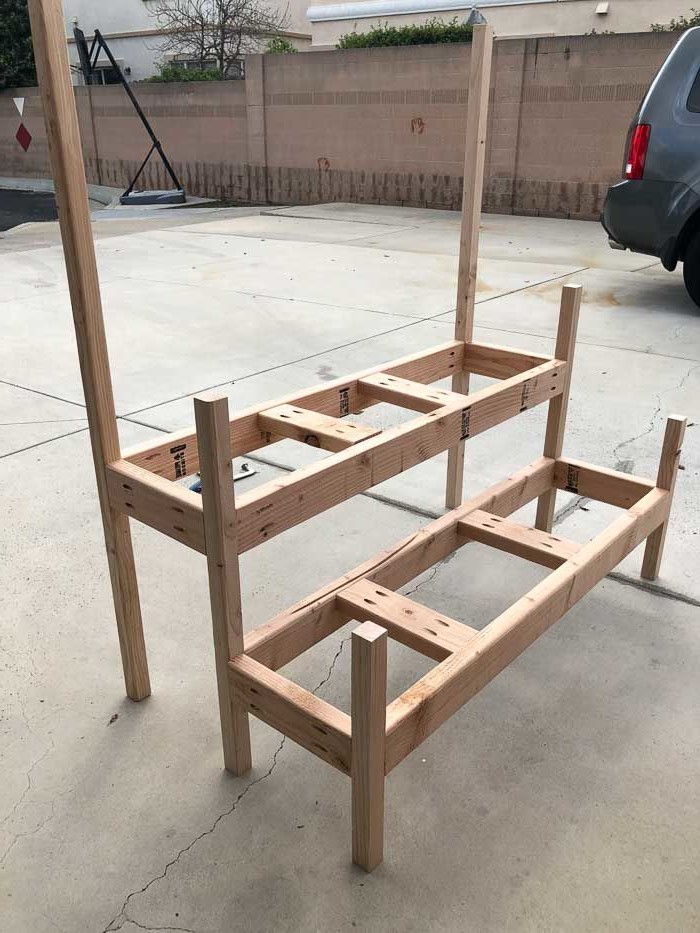 Оригинальная двухуровневая грядка - фото 5