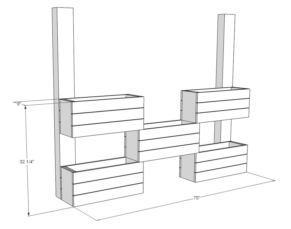 Вертикальный сад для террасы - фото 12