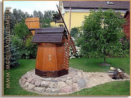 Коптильня в виде мельницы - фото 11