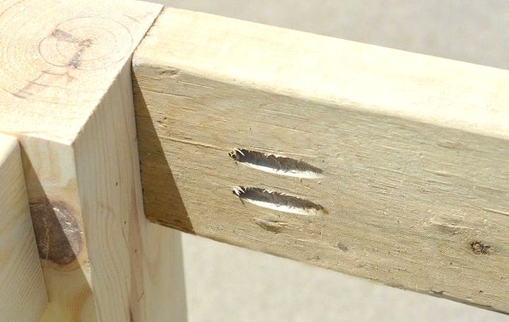 Скамья из дерева - фото 3