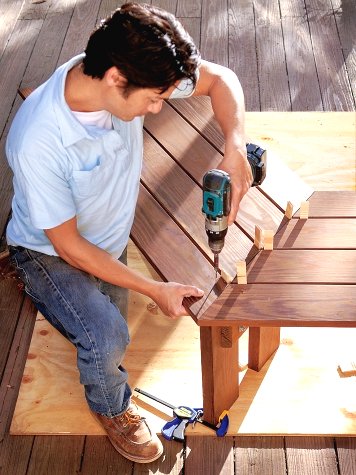 Скамья вокруг дерева - фото 5