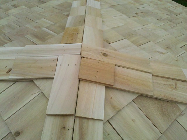 Беседка из дерева - фото 30