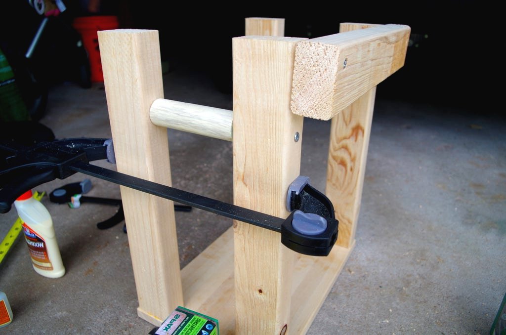 Детский стульчик из дерева своими руками - фото 8