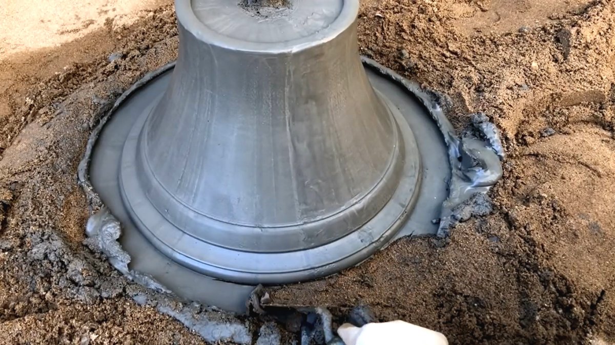 Садовый фонтан с имитацией под гранитный камень - фото 17