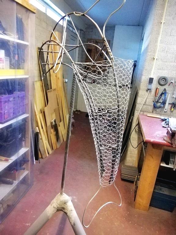 Рыба из бетона для пруда своими руками - фото 12