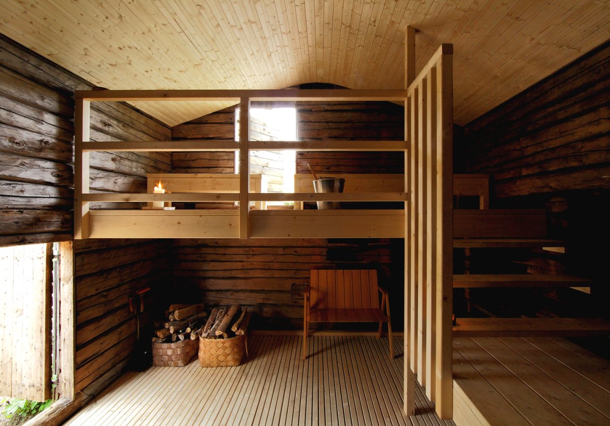 Оригинальная сауна построенная из сарая - фото 4