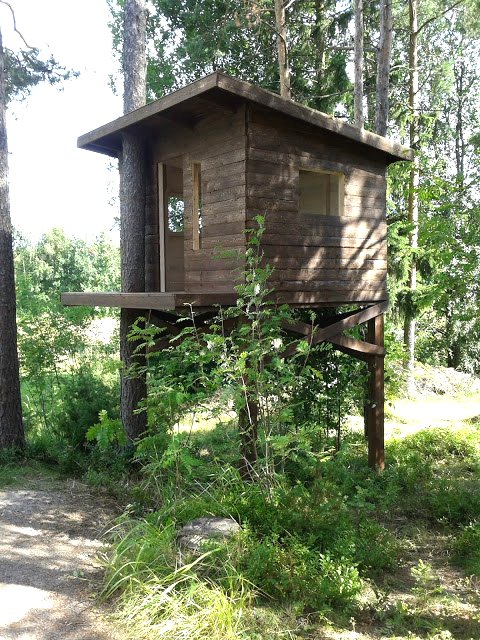 Детский деревянный домик на дереве - фото 7