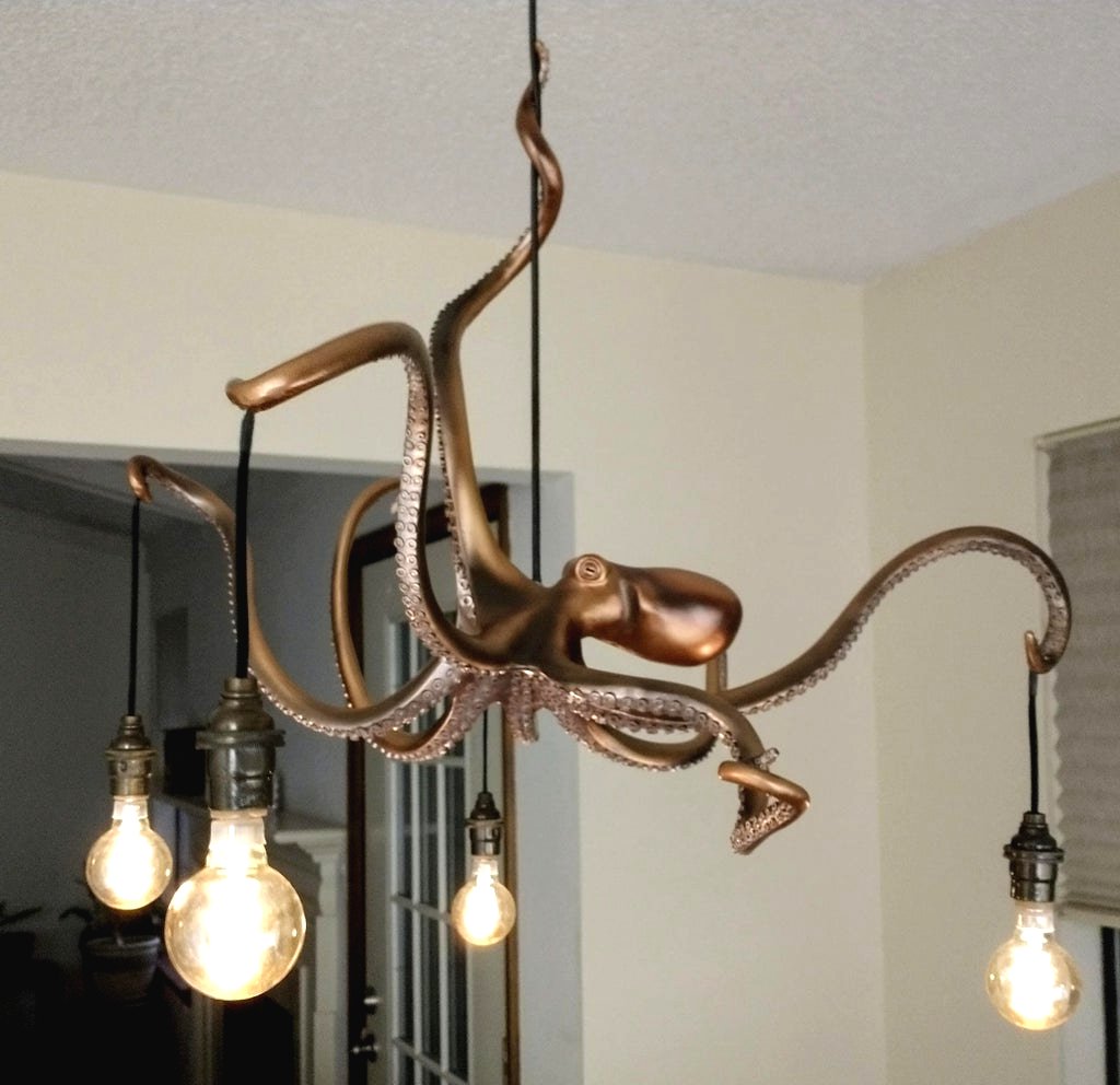 Оригинальная потолочная лампа - фото 53