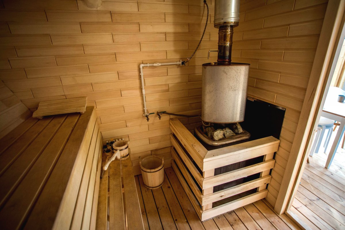 Небольшая каркасная баня 2,5х 6 метров - фото 7