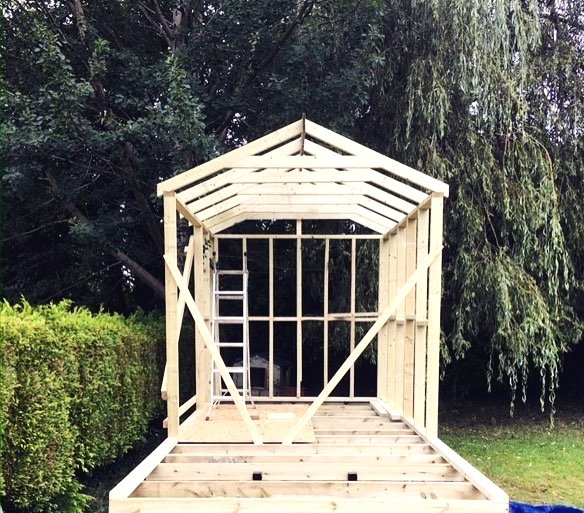 Недорогой каркасный дачный дом - фото 2