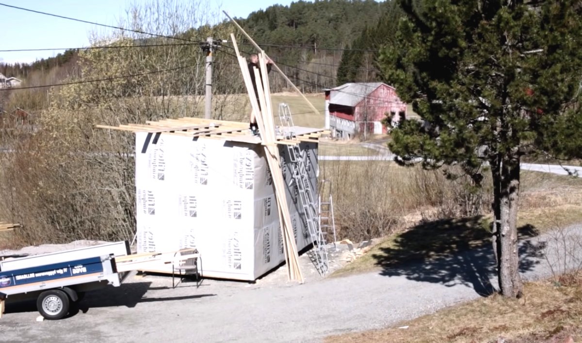 Небольшой каркасный домик - фото 14