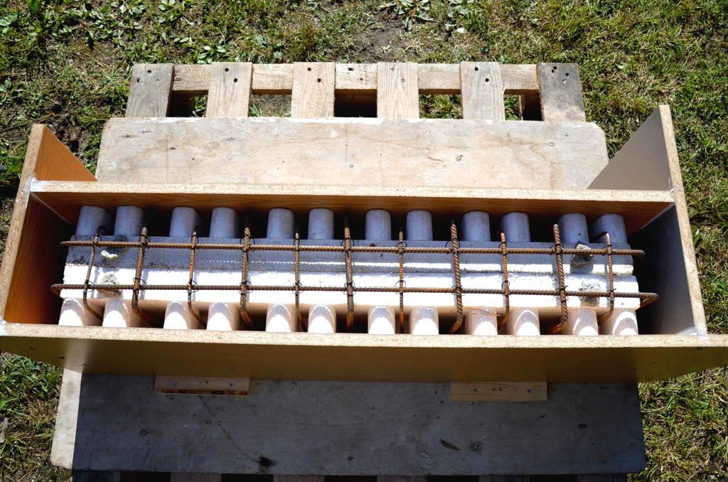 Садовая скамья из цемента - фото 10