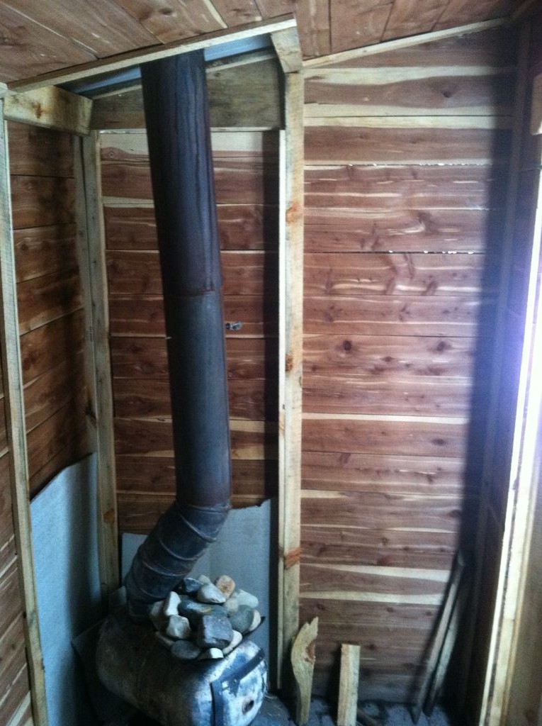 Сауна из подручных материалов  - фото 14