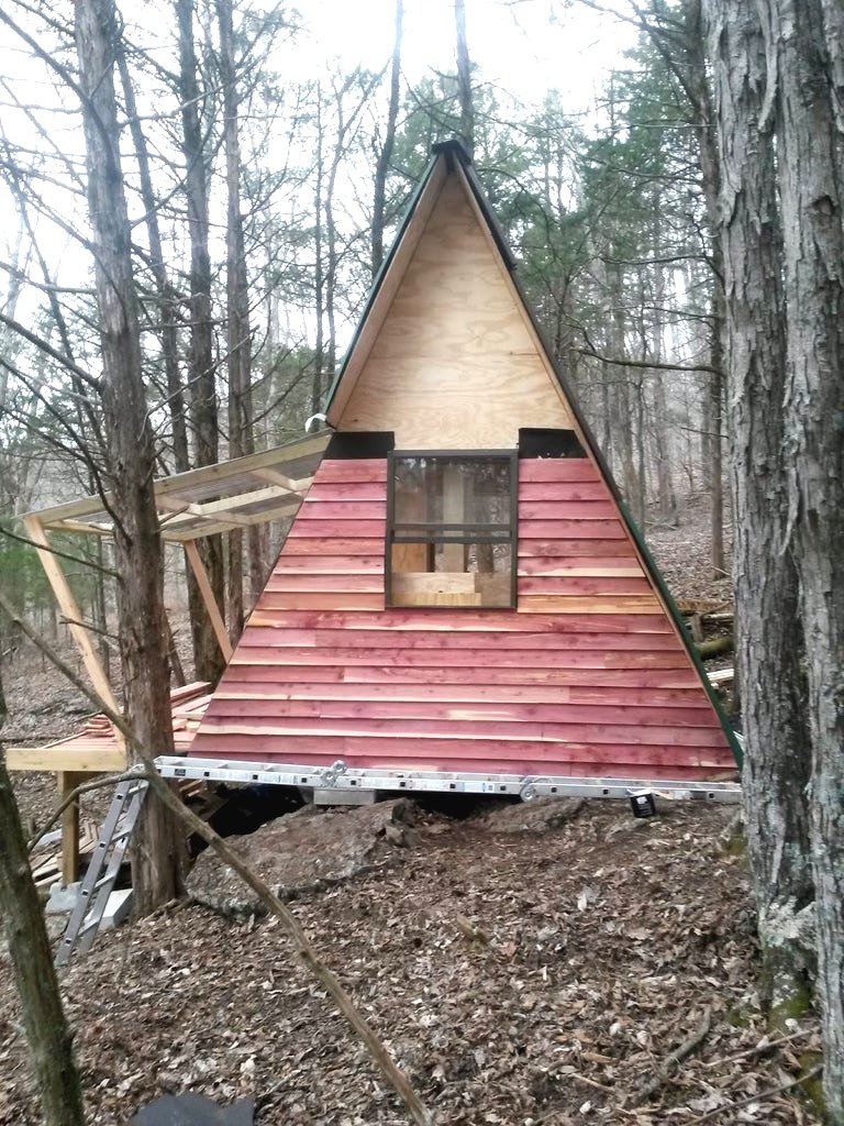 Небольшой домик А-образной формы - фото 8