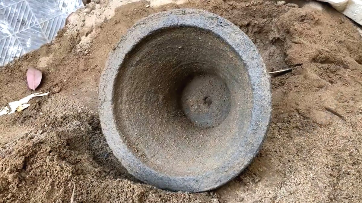 Садовый фонтан с имитацией под гранитный камень - фото 19