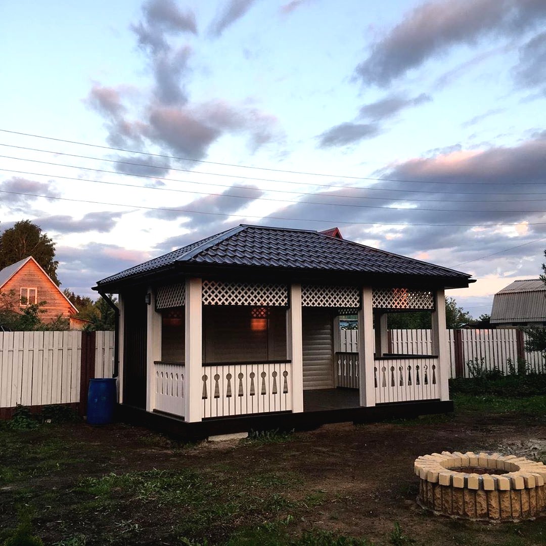 Оригинальная беседка для вашего сада - фото 6