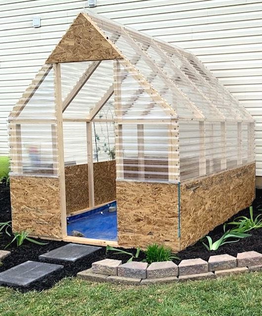 Теплица из поликарбоната своими руками - фото 9