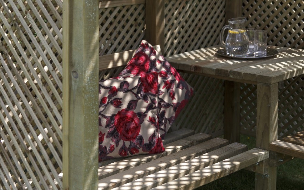 Беседка из шпалер - фото 4