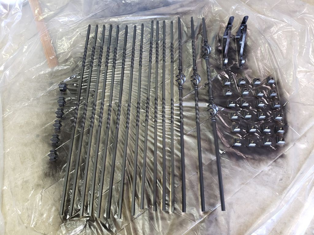 Арка из дерева с двойными качелями - фото 45