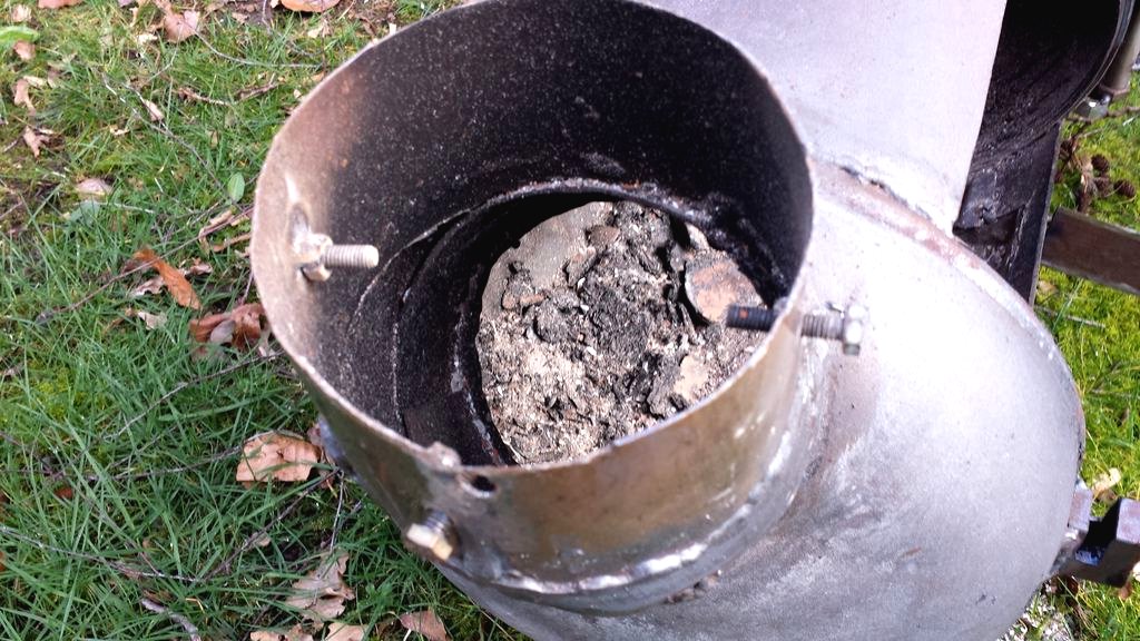 Дровяная печь из баллона  - фото 16