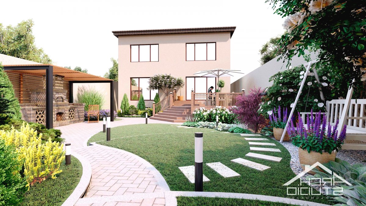 Ландшафтный дизайн дачного участка - фото 6