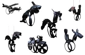 Качели «Лошадка» из автопокрышки - фото 9