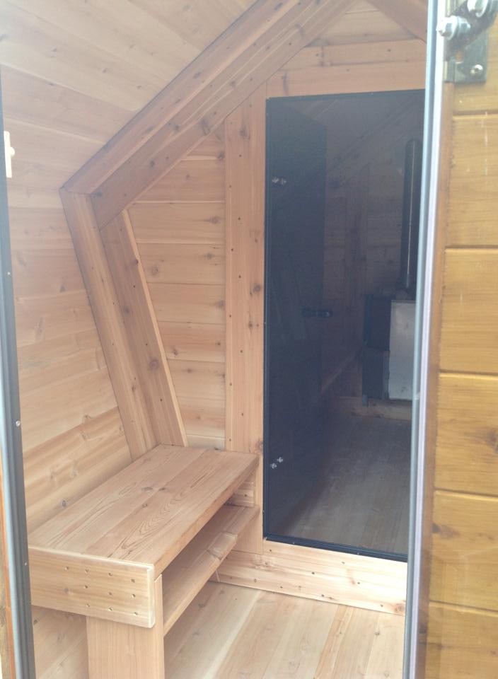 Сауна из кедрового дерева - фото 4
