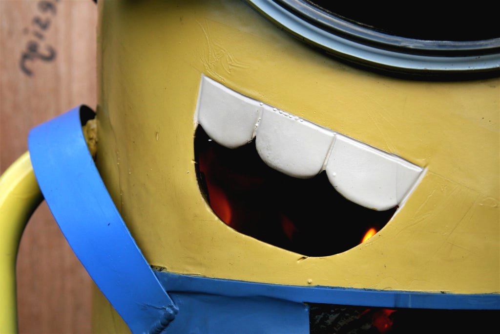 Крутая печь из газового баллона - фото 34