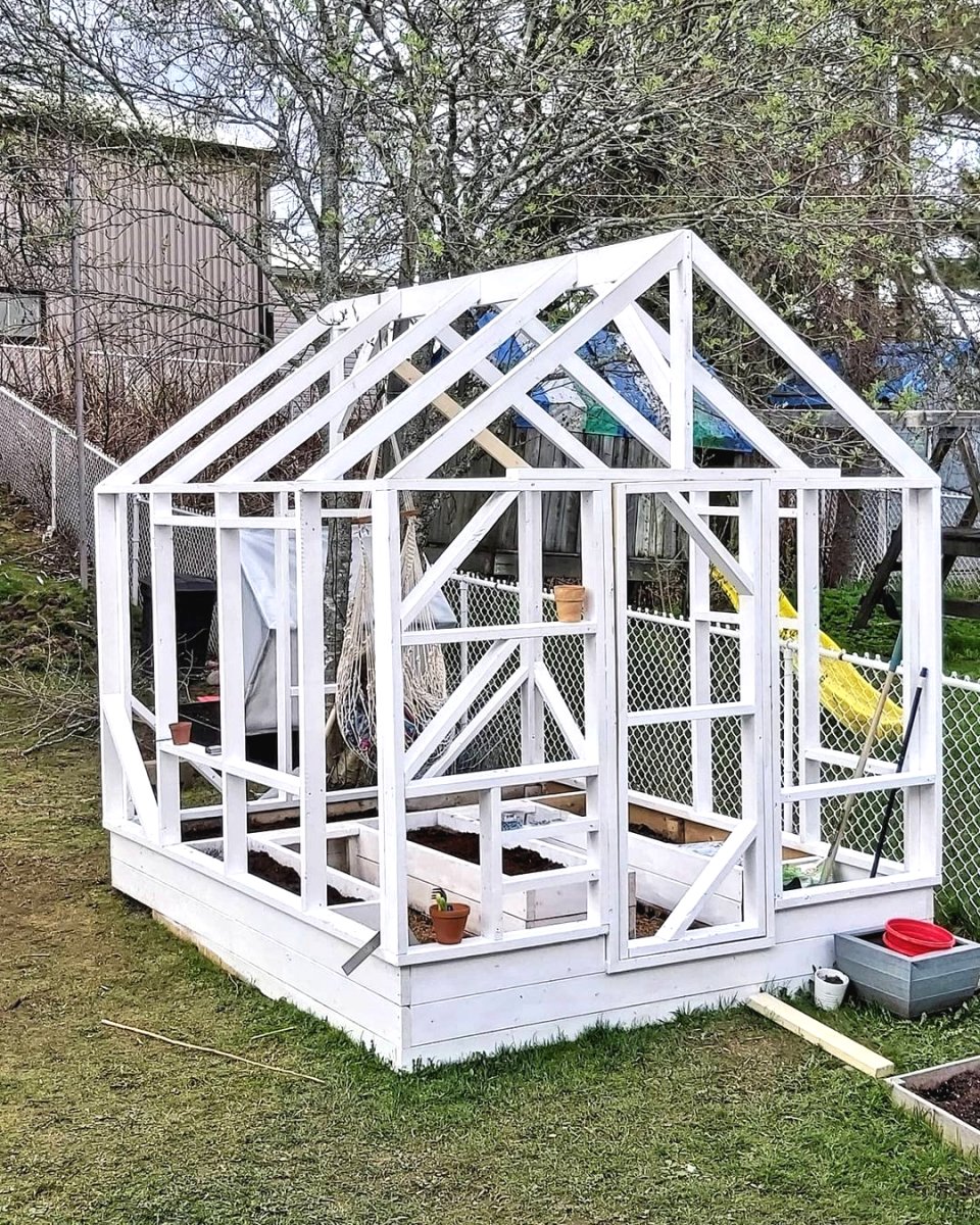 Оранжерея своими руками на даче - фото 5