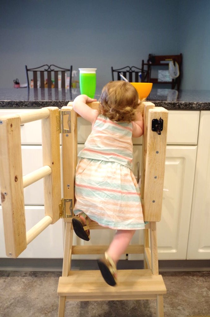 Детский стульчик из дерева своими руками - фото 14