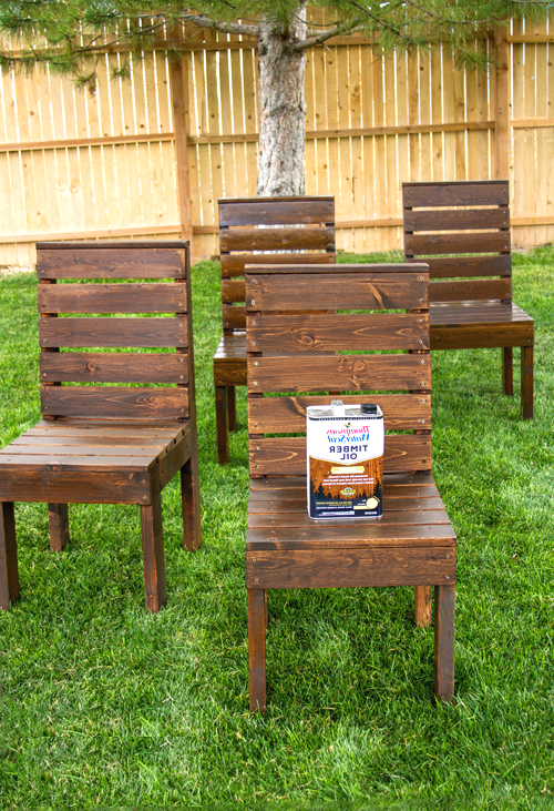 Стул из поддона - фото 13