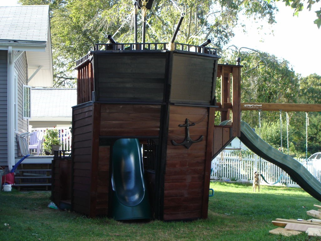 Игровой домик в форме пиратского корабля - фото 9