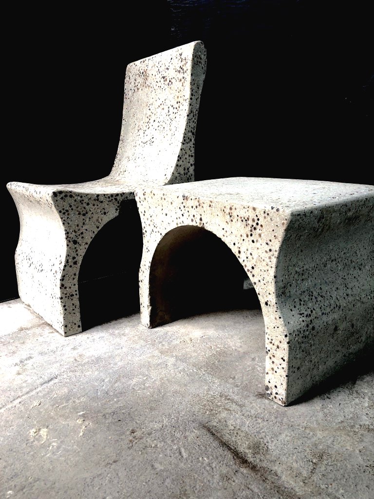 Бетонный столик - фото 13