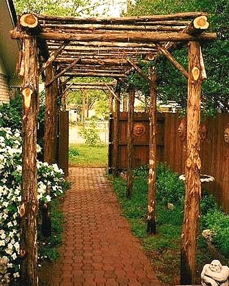Красивые арки для сада - фото 5